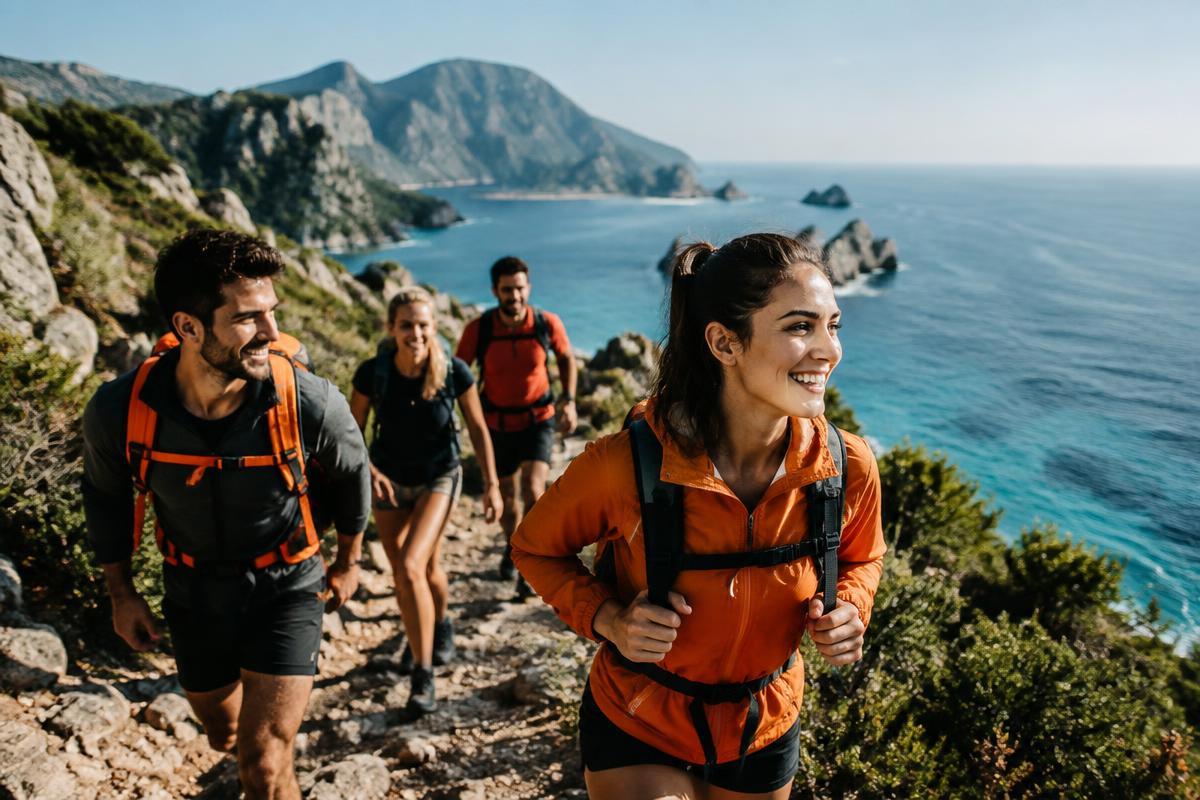 trekking a Sardegna, Italia
